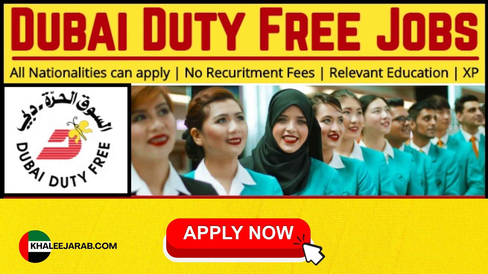 Dubai Duty Free Careers Announced Jobs Vacancies in UAE