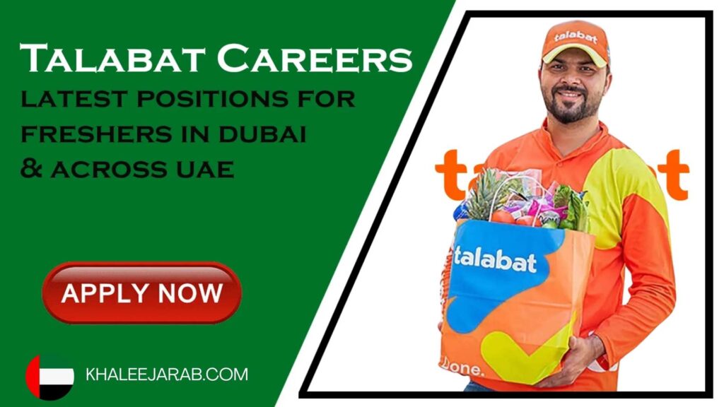 Talabat Jobs Opportunities in Dubai  UAE
